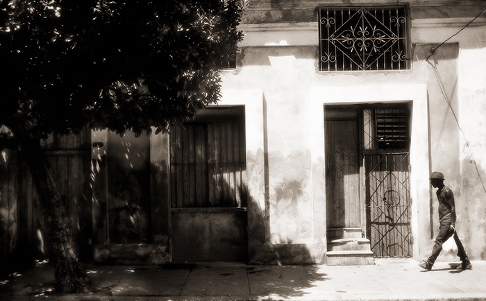 midday shadows